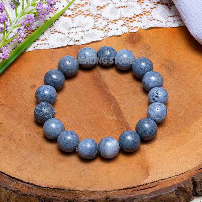 Blue Coral Bracelet