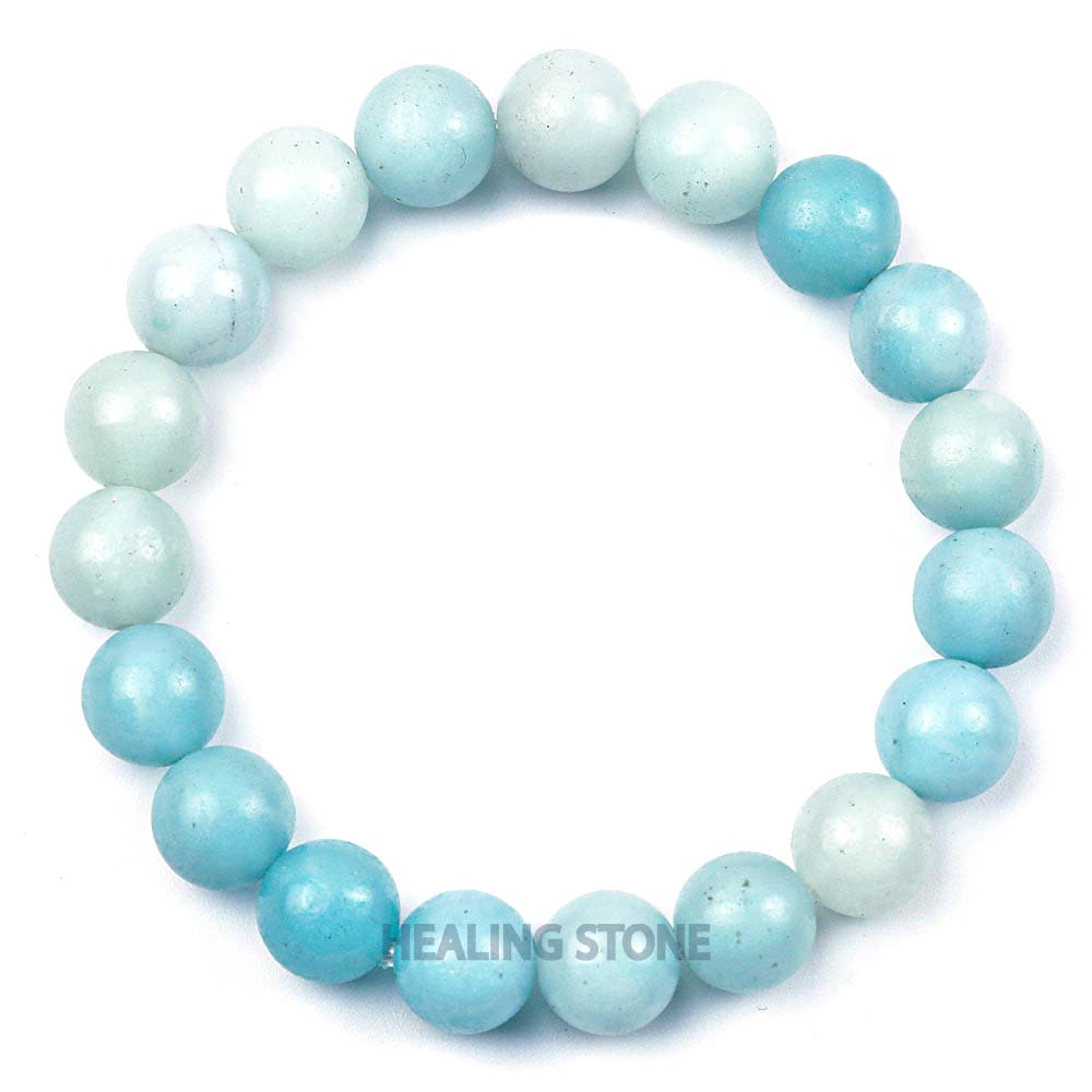 Blue Amazonite Stone Bracelet