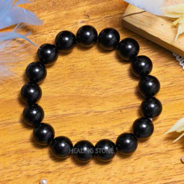 Obsidian Stone Bracelet