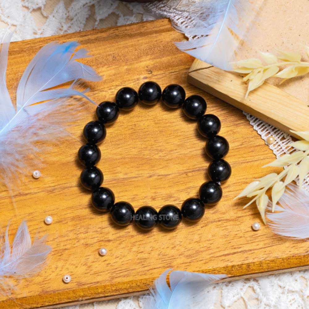 Obsidian Stone Bracelet