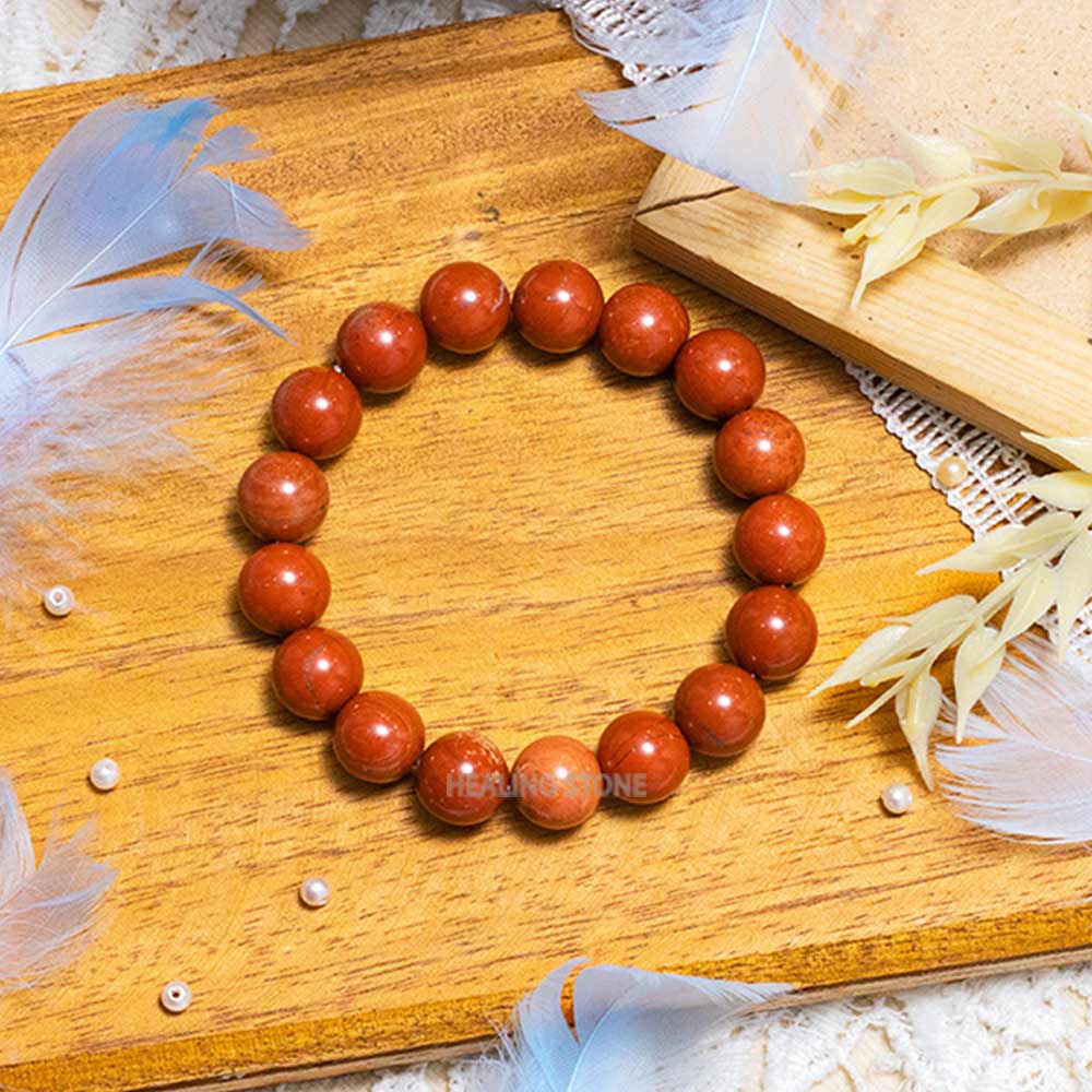Red Jasper Stone Bracelet