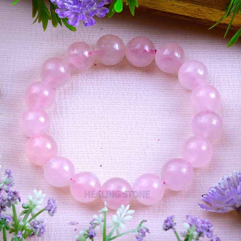 Rose Quartz Stone Bracelet