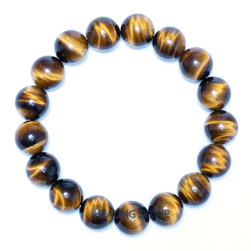 Golden Brown Tiger's Eye Stone Bracelet