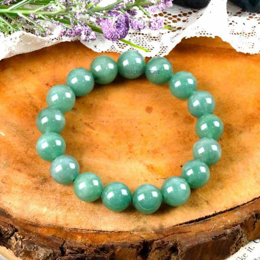 කොළ ඇවෙන්චුරීන් පාෂාණ පළඳනාව