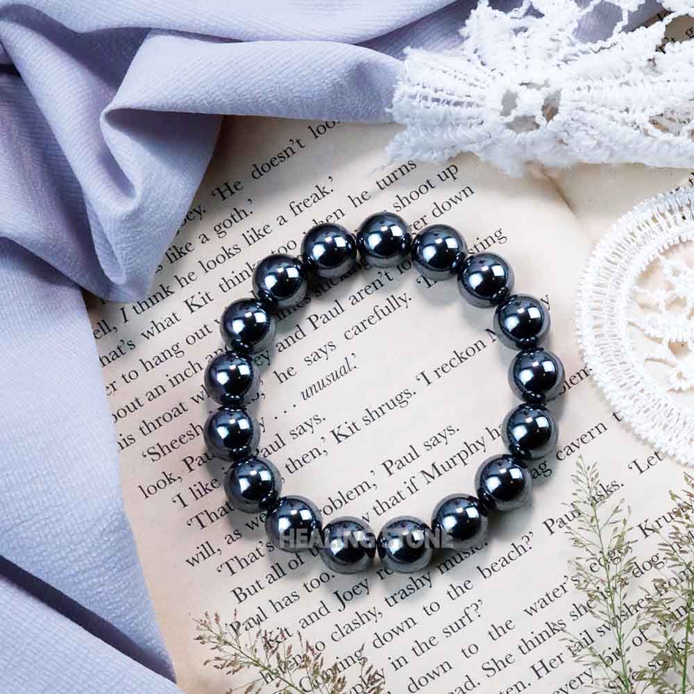 Hematite Stone Bracelet – Healing Stone - Main Image