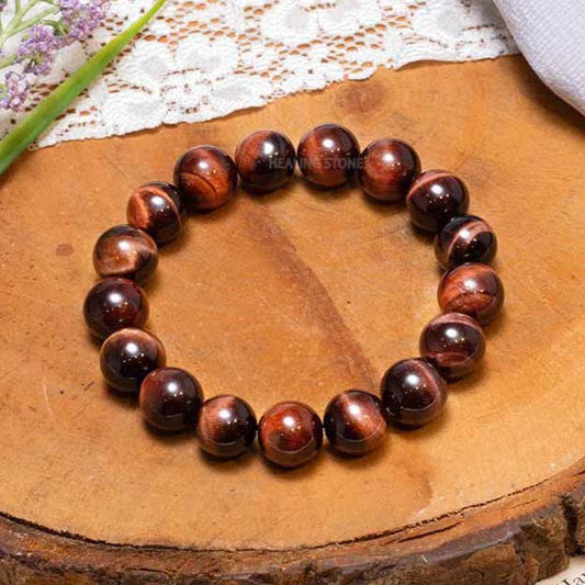 රතු ටයිගර් අයි පාෂාණ පළඳනාව