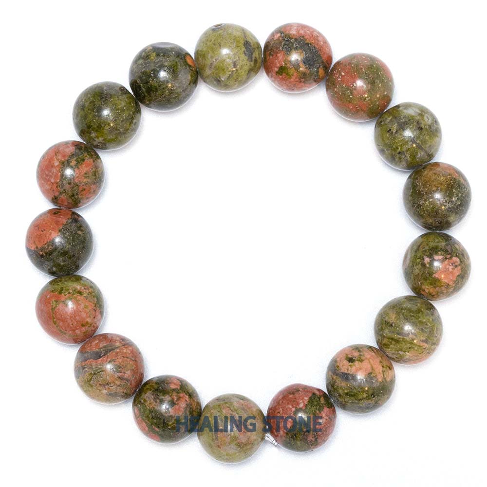 Unakite Stone Bracelet